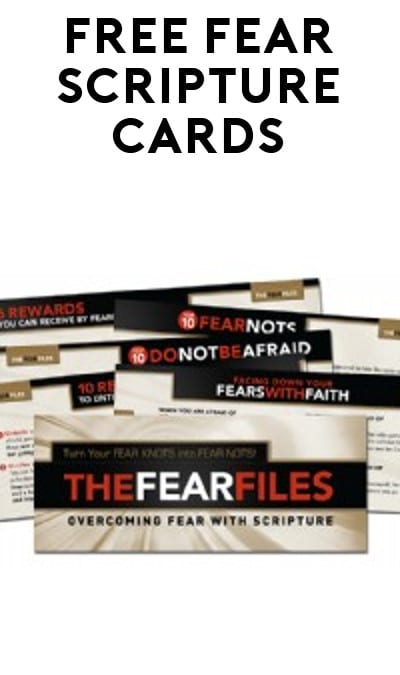 6 FREE Fear Scripture Cards From David Jeremiah