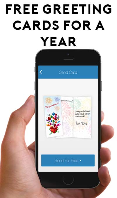 4 FREE Greeting Cards Every Month For A Year From Elycards