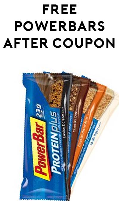 4 FREE PowerBars At Kroger, Ralphs, Frys, Dillons & More (Coupon Required)