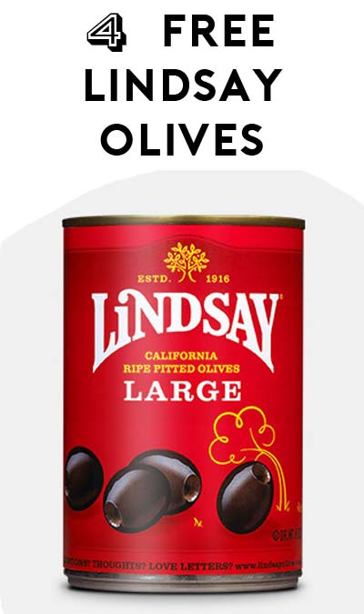 4 FREE Full Size Lindsay Olives Products (WI, IL, MI, IN, OH, KY)