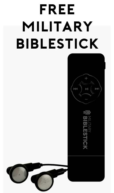 FREE Military Biblesticks For Chaplains