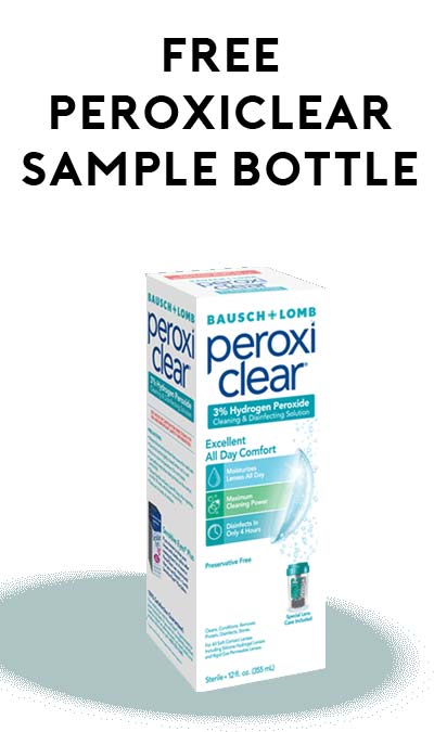 FREE Bausch & Lomb PeroxiClear Advantage Sample [Verified Received By Mail]