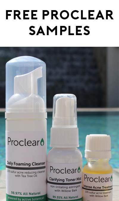 FREE Proclear Skincare Solution Products For Referring Friends
