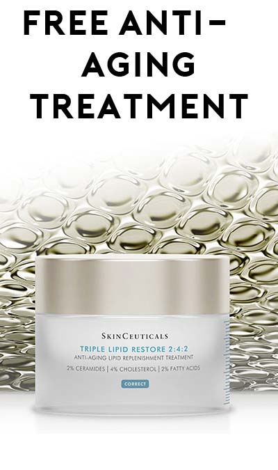 Back In Stock: FREE SkinCeuticals Triple Lipid Anti-Aging Restore 2:4:2 Replenish Treatment Sample [Verified Received By Mail]