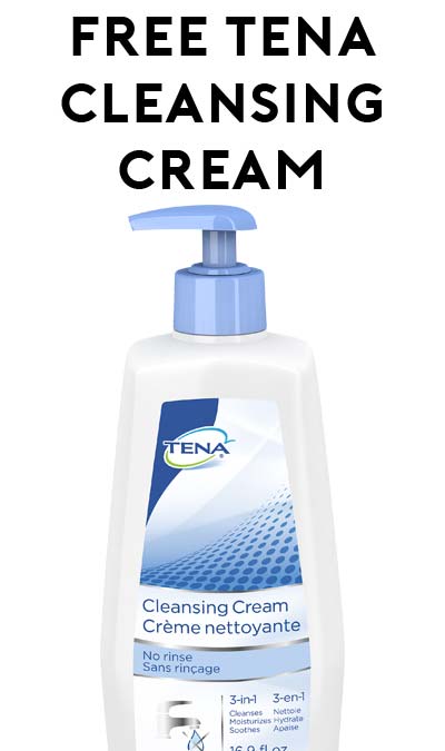 FREE TENA Cleansing Cream
