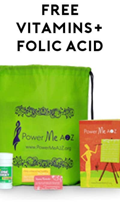 FREE Vitamins With Folic Acid + Mini Backpack (Arizona Women 18+ Only) [Verified Received By Mail]