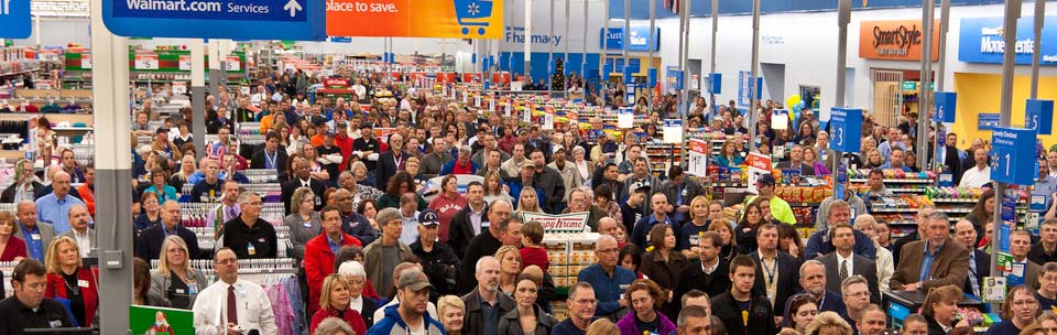 Walmart Crowd