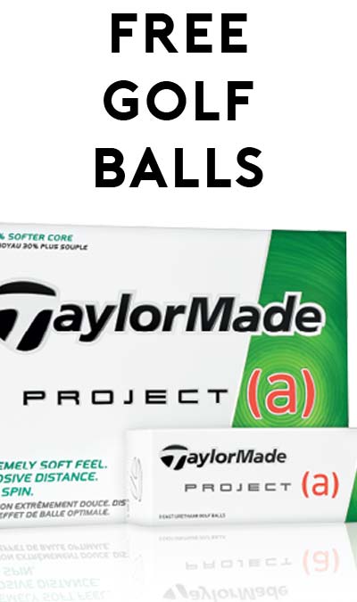 FREE TaylorMade Project(a) Golf Ball Sleeve [Verified Received By Mail]