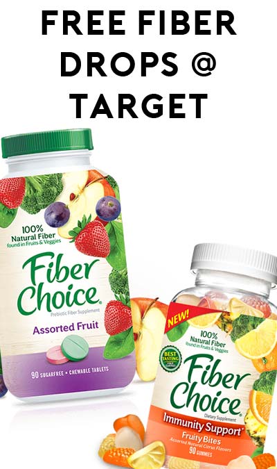 FREE Fiber Choice Flavor Drops From Target