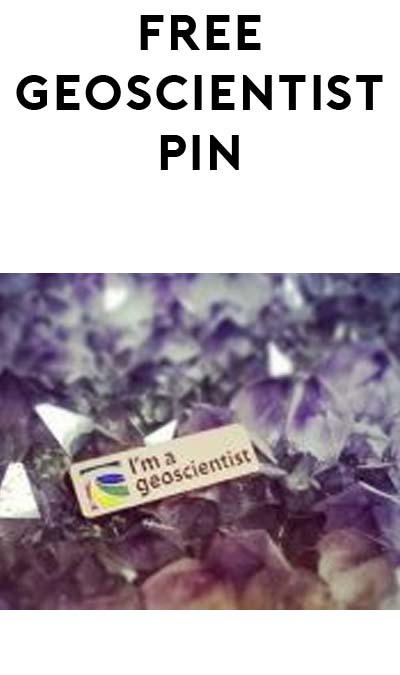 FREE “I’m A Geoscientist” Lapel Pin From AGI