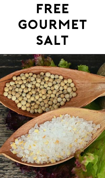 FREE Gourmet Salt From Bruce Oliver’s Salt of the Earth Giveaway (4 Survey Questions Required)