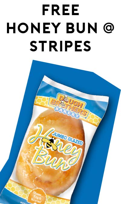 FREE Dough Brothers Honey Bun at Stripes Stores (TX/OK/NM)