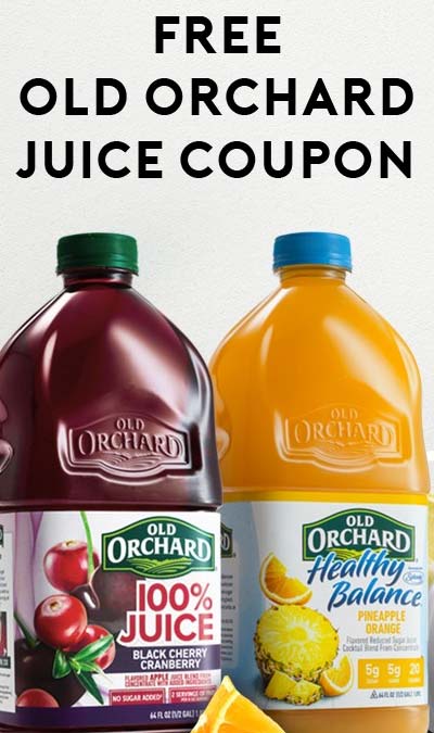 FREE Old Orchard Juice Product Coupon