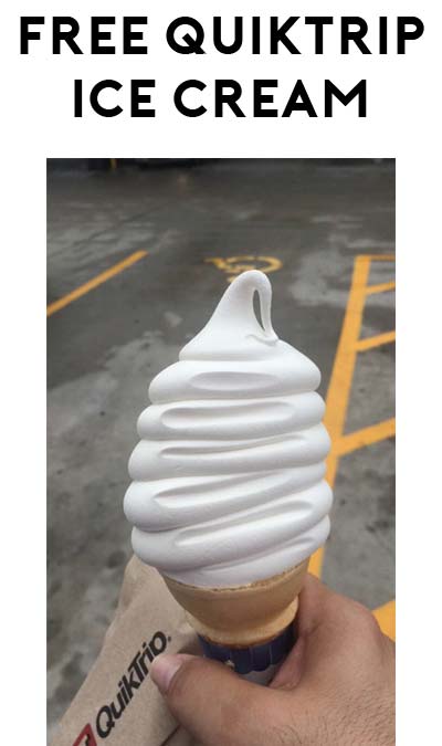 FREE QuikTrip Ice Cream Cone