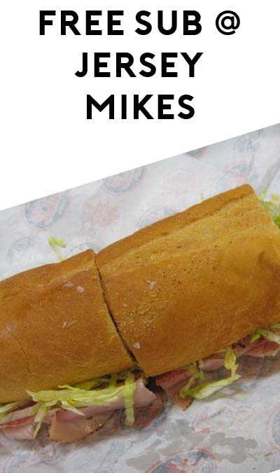 FREE Regular Sub At Jersey Mikes For Joining Their Club