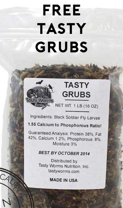 FREE Tasty Grubs For Chicken + Duck Feed [Verified Received By Mail]