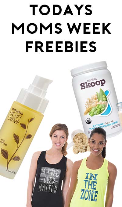 FREE Plant-based Protein Shake, Eye Lift Creme & Racerback Tanks For Mom’s Week Today (5/5)