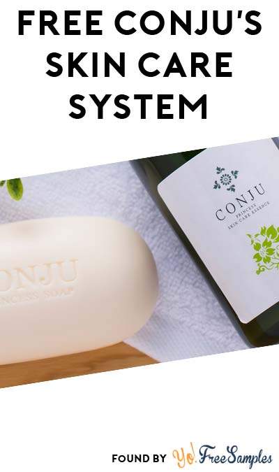FREE Conju’s 2 Step System: Princess Soap & Princess Deep Hydrating Lotion Sample