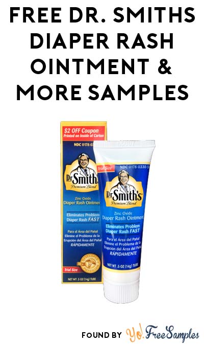 FREE Dr. Smiths Diaper Rash Ointment & More (Facebook / Not Mobile Friendly)