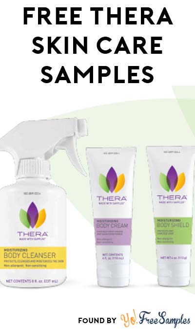 FREE McKesson THERA Cleanser, Cream, Shield or Powder Skin Care Sample (Business Name Required)