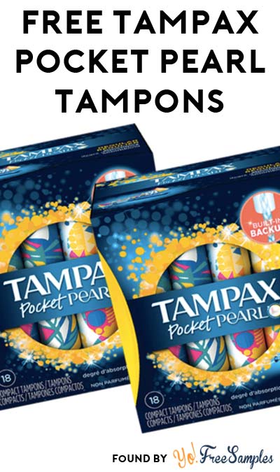 FREE Tampax Pocket Pearl Tampons (Survey Required)