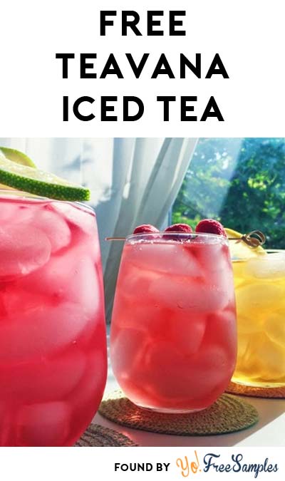 TODAY ONLY: FREE Teavana & Starbucks Iced Tea