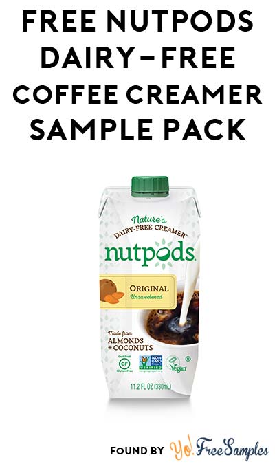 FREE nutpods Dairy Free Coffee Creamer Sample Pack At 3PM EST / 2PM CST / Noon PST (Facebook / Not Mobile Friendly)