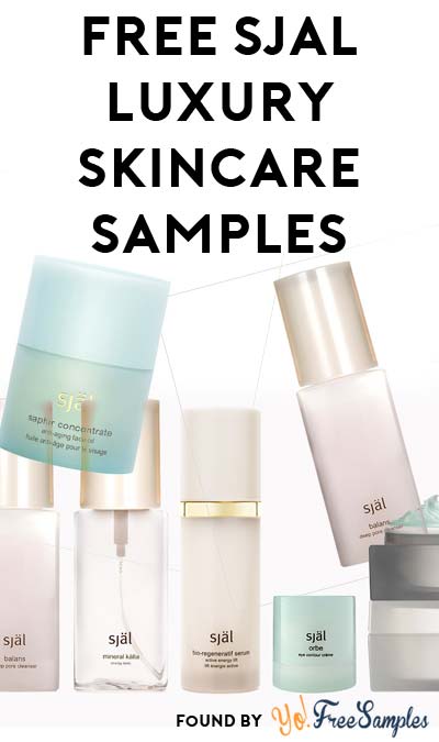 FREE själ Luxurious Skincare Samples