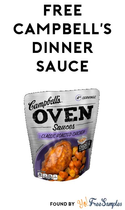 TODAY ONLY: FREE Campbell’s Dinner Sauce Bag At Farm Fresh, Hornbachers, Shop ‘N Save, Shoppers & Cub Stores
