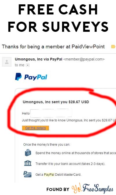Only Survey Site I Like ></noscript> FREE Cash For Surveys (I Got $1.51 In First 24 Hours) From PaidViewPoint