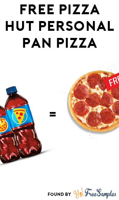 FREE Pizza Hut Personal Pan Pizza With PepsiMoji Bottle Purchase