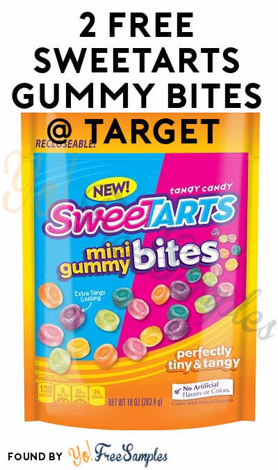 2 FREE SweeTarts Gummy Bites At Target (Coupon + Rebate Required)