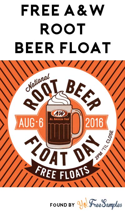 FREE A&W Root Beer Float On National Root Beer Day (8/6)