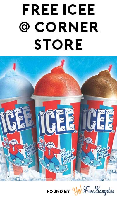 TODAY ONLY: FREE Frozen ICEE Drink At Corner Store This Sunday (7/10)