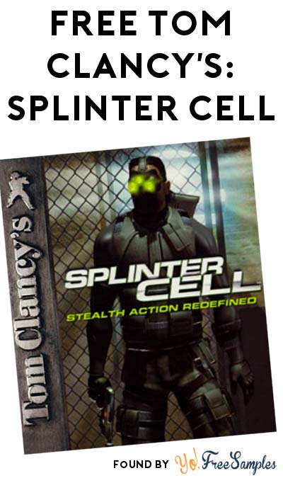 FREE Tom Clancy’s: Splinter Cell PC Game Download