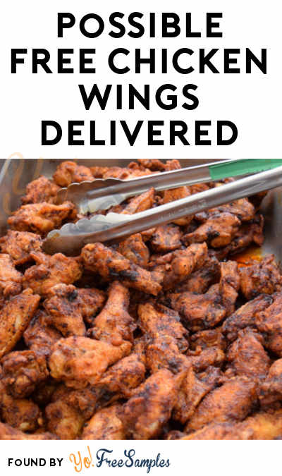 Possible FREE Chicken Wings Delivered (Twitter Required)