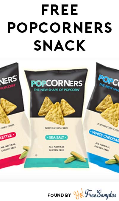FREE PopCorners Snack At Select Stores (SavingStar Required)