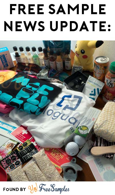 Free Sample News Update: MomsRising Water Bottle, Ketepa Pride Tea, Cambond Bluetooth Speaker, Tulip Dental Products, CardSharp, Hollister Medical Products, FitJoy Gluten-Free Protein Bar, Kona Sticker, Force Fly Spray, Cheddar, Francois et Mimi, Solo Sunglasses & Amoretti Syrup Sample Box