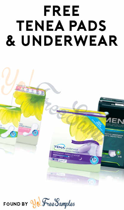 FREE Tena Pads & Underwear At Target, Walmart, CVS & Other Stores (Coupon Required)