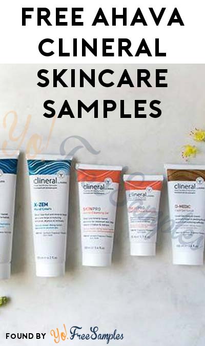 FREE AHAVA Clineral Skincare Product Samples (Google / Review Required)