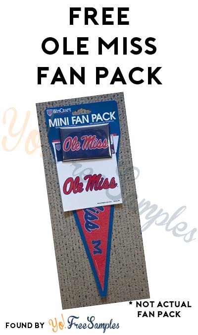 FREE Ole Miss Fan Pack