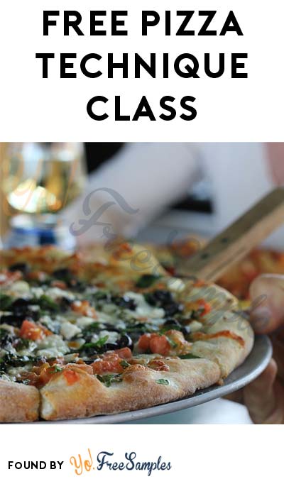FREE Pizza Technique Class At Williams Sonoma
