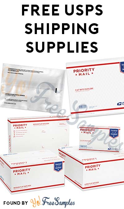 FREE Priority Mail Boxes, Flat Rate Boxes, Padded Envelopes & Other USPS Shipping Supplies [Verified Received By Mail]