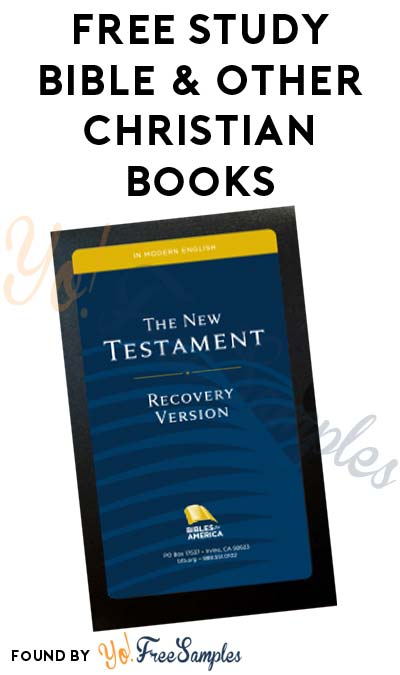 FREE Study Bible & Other Christian Books [Verified Received By Mail]