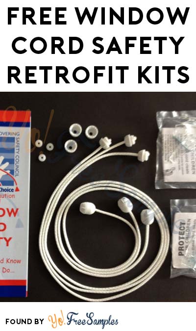 FREE Window Cord Safety Retrofit Kits