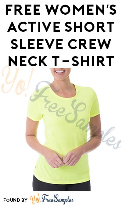 FREE Danskin Now Women’s Active Short Sleeve Crew Neck T-Shirt At 1PM EST / Noon CST / 10AM PST (Facebook / Not Mobile Friendly)