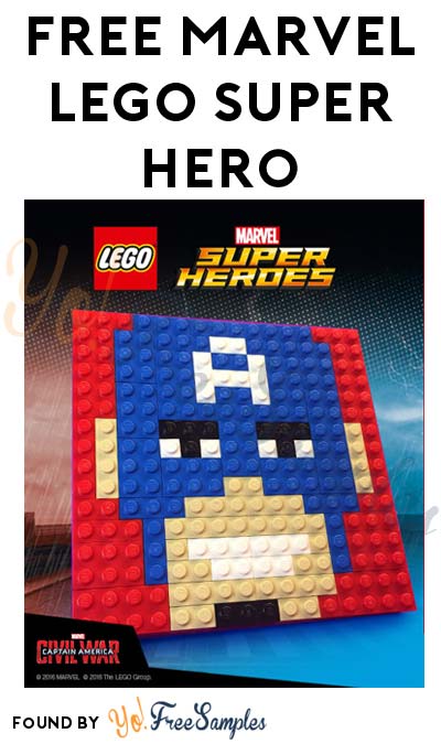 FREE LEGO Marvel Captain America Building Event August 27th 12PM-2PM