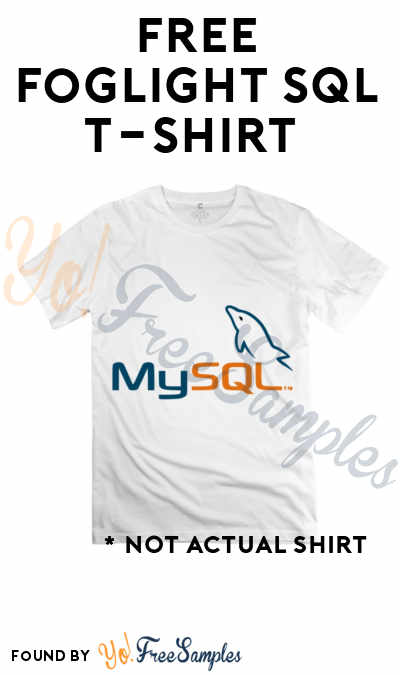 FREE Foglight Performance Analysis T-Shirt (Technical Survey Required)