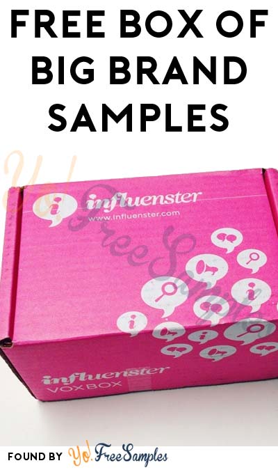 Skincare Sample Box: FREE Box Of Big Brand Samples From Influenster’s VoxBox Program [Verified Received By Mail]