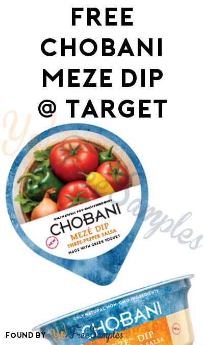 FREE Chobani Meze Dip At Target (Coupon, Cartwheel & Ibotta Required)